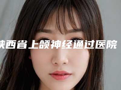 陕西省上颌神经通过医院推荐:上颌神经通过医院top30哪家便宜又好